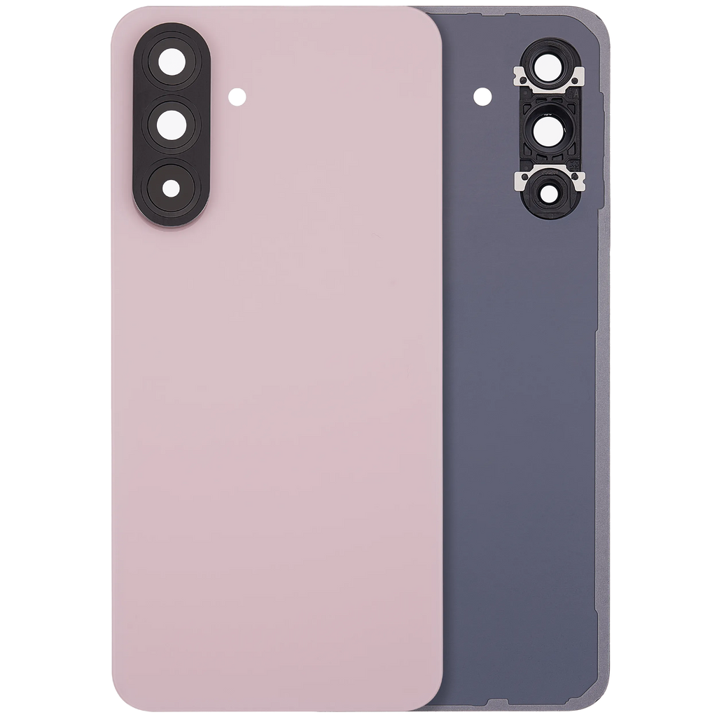 Backcover Glass mit Camera Lens für Samsung Galaxy A56 5G (A566 / 2025) (ohne Logo) (Aftermarket Plus) (Pink)