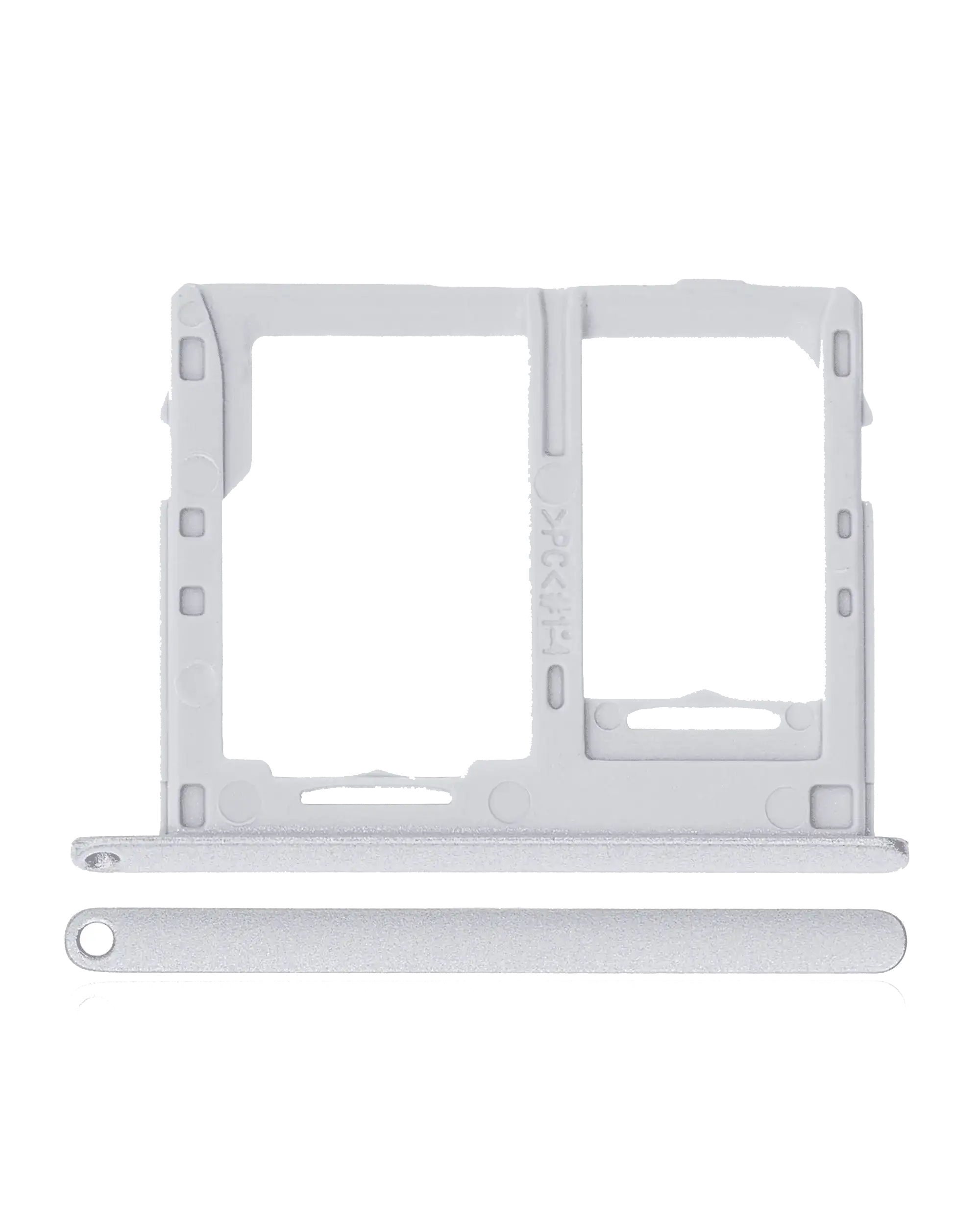Dual SIM-Kartenfach für Samsung Galaxy Tab A 10.1" (T517 / T515) (2019) (Silber)