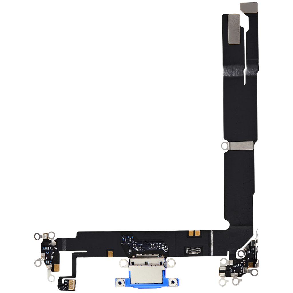 Ladebuchse Flex Cable für iPhone 16 Plus (gebrauchter OEM-Ausbau) (Ultramarine)
