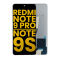LCD-Display o. Rahmen für Xiaomi Redmi Note 9 Pro/S/10 Lite (Ref., alle F.)