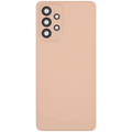 Backcover mit Camera Lens für Samsung Galaxy A33 5G (A336 / 2022) (ohne Logo) (Aftermarket Plus) (Peach)