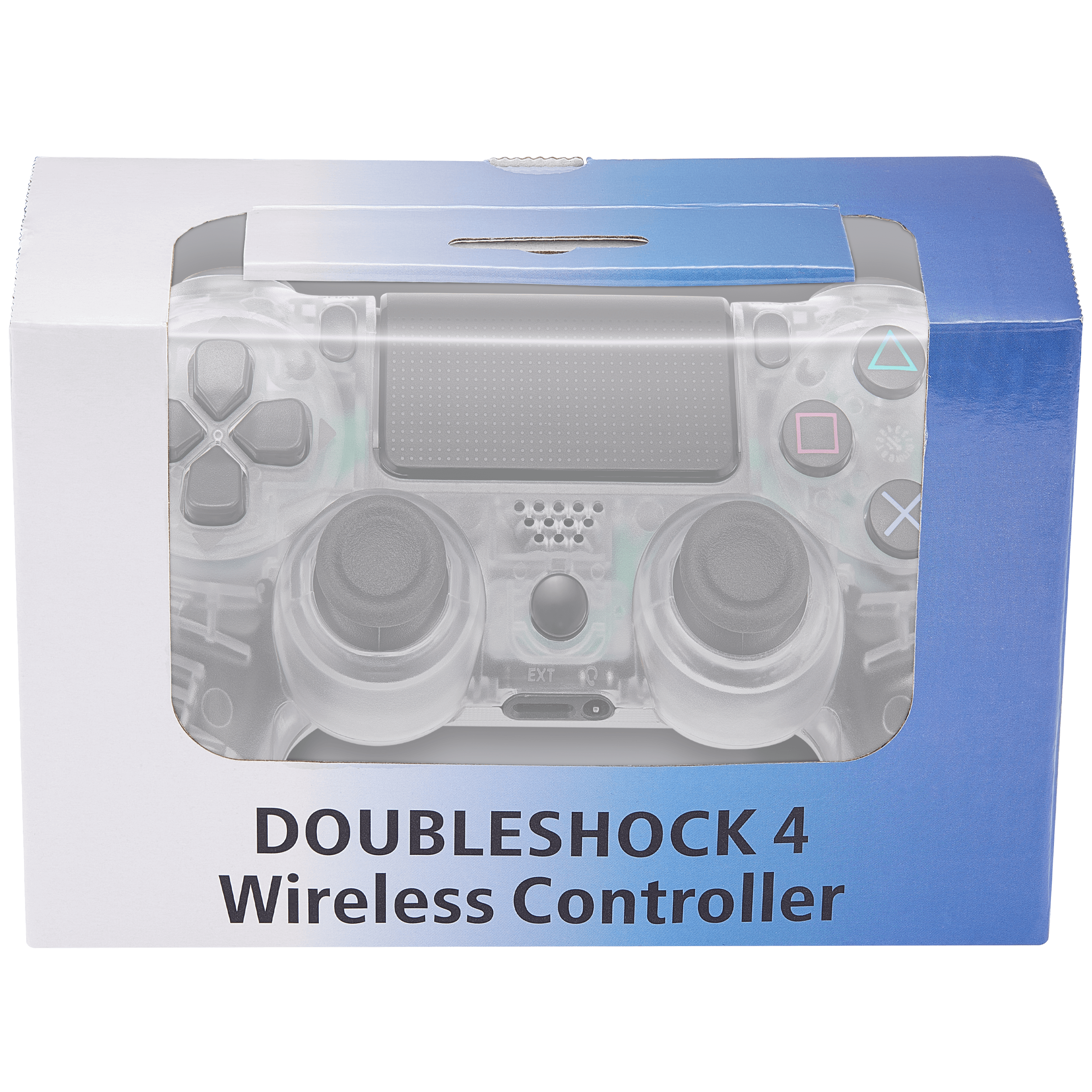 DoubleShock 4 Wired Controller für Playstation 4 (Crystal White)