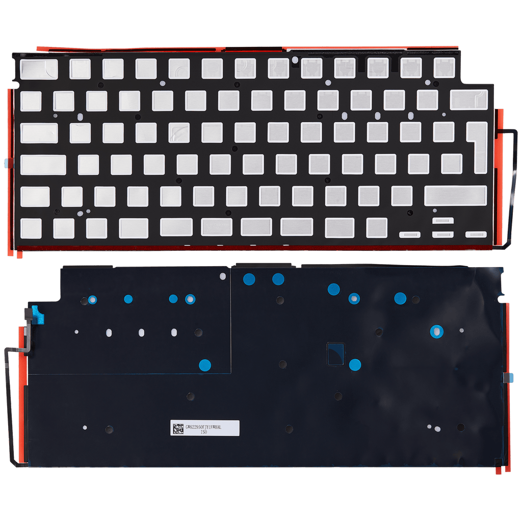 Tastatur mit Hintergrundbeleuchtung und Schrauben für MacBook Air A2681 UK