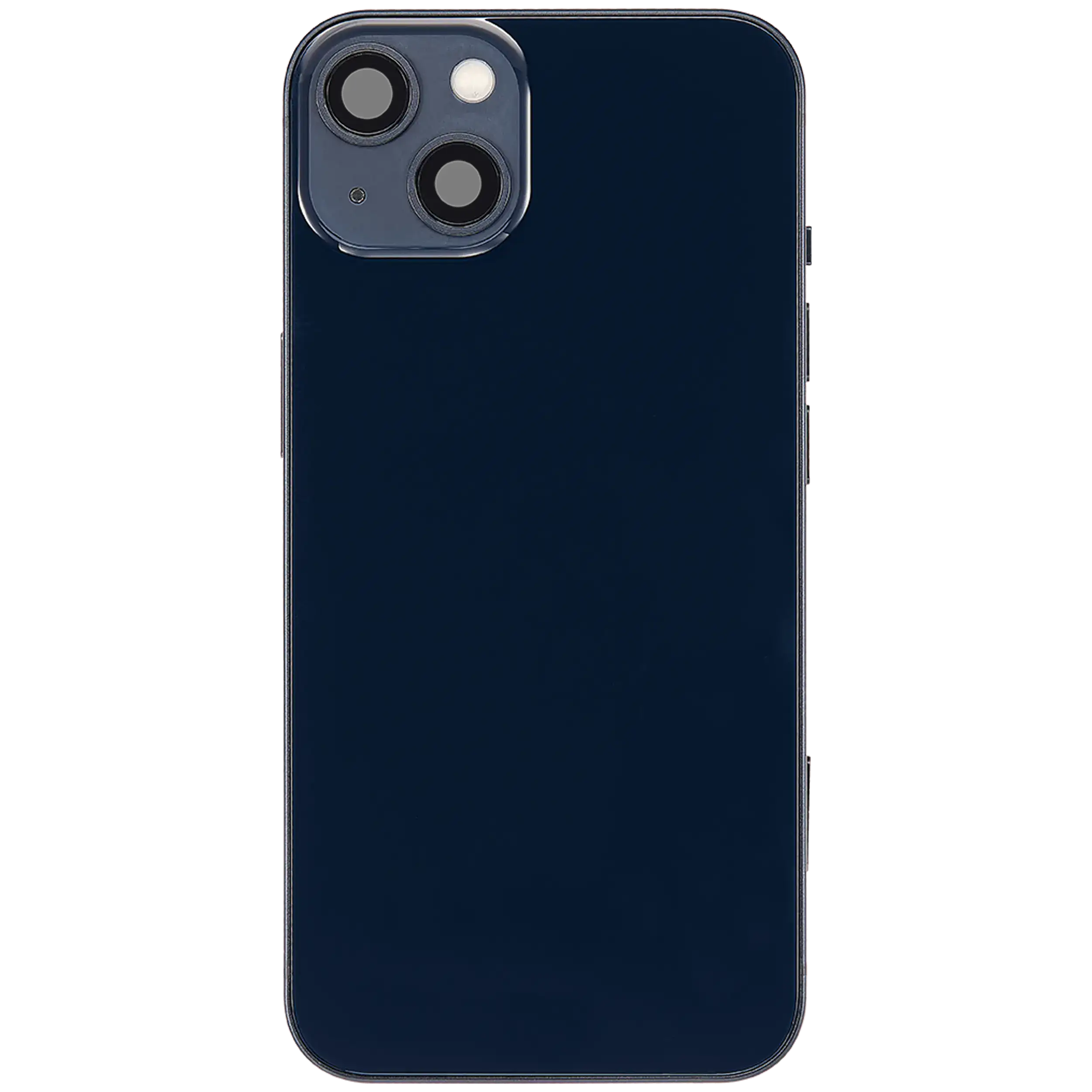 Backcover/Rahmen mit Ladebuchse Flex & Small Parts für iPhone 13 (EU / Global Version) (gebrauchter OEM-Ausbau, Qualität B) (Midnight)
