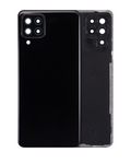 Back Cover Glass with Camera Lens for Samsung Galaxy A22 4G (A225 / 2021) (Aftermarket Plus) (Black)