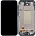 OLED-Display mit Rahmen für Samsung Galaxy A37 5G (A376 / 2026) (Refurbished) (Graygreen)