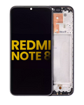 LCD-Display mit Rahmen für Xiaomi Redmi Note 8 Space Schwarz Aftermarket Plus
