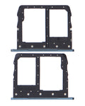 Single Sim Card Tray für LG K30 (X320 / 2019) (New Moroccan Blue)