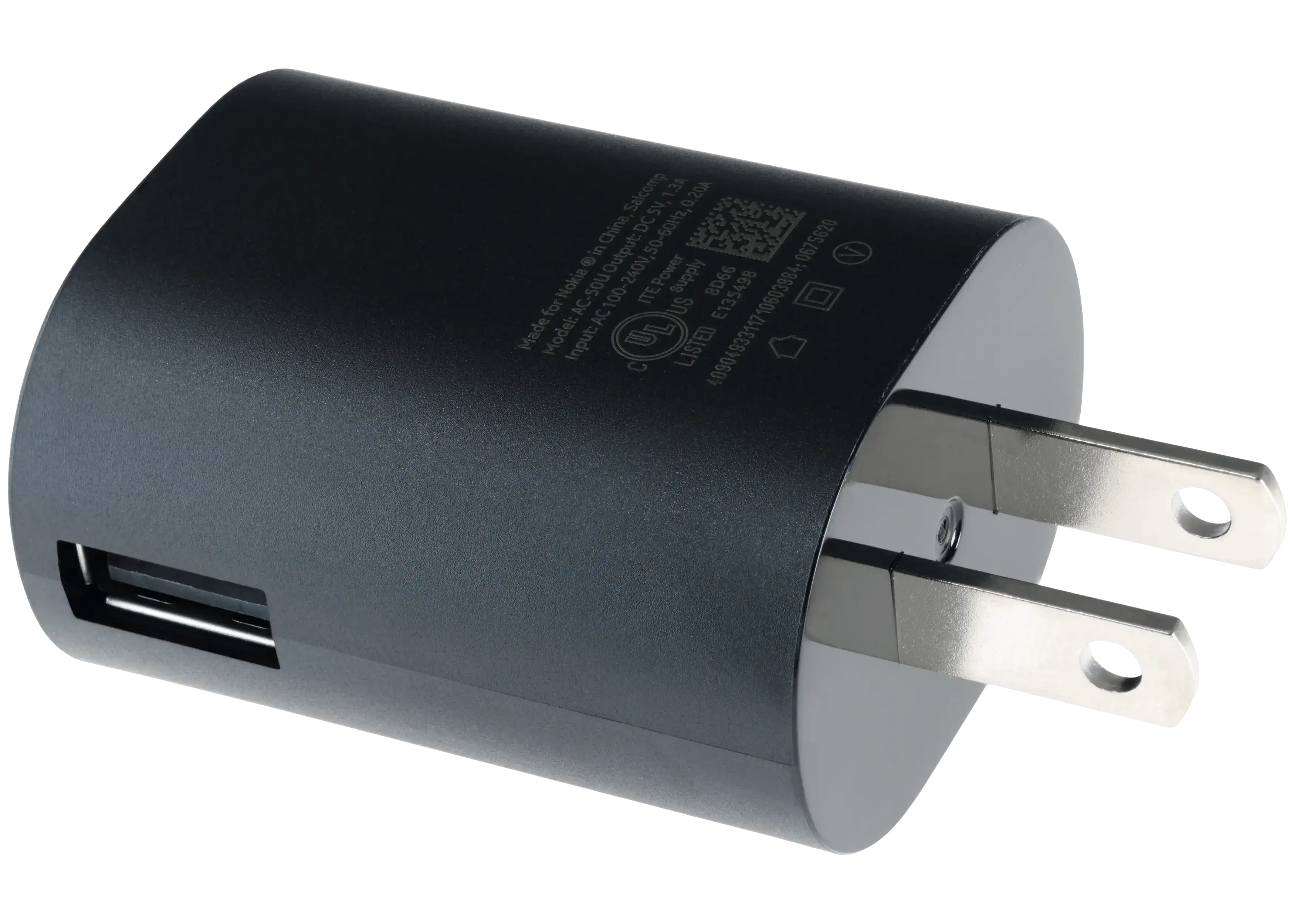 USB Type A Nokia Wall Charger (100-240V) OEM Grade New