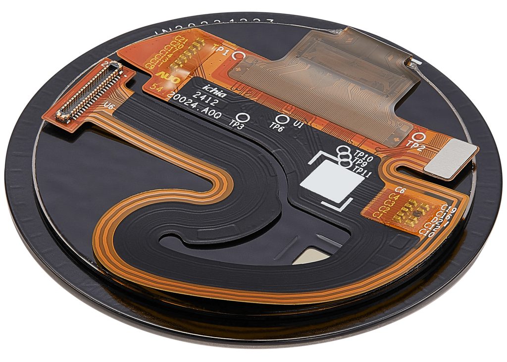OLED-Display ohne Rahmen für Garmin Forerunner 965 (2023) (Premium) (Schwarz)