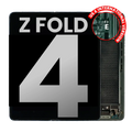Inner OLED Display Assembly for Samsung Galaxy Z Fold 4 5G (US & International) (Used OEM Pull, B/C Grade) (Gray-Green)