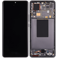 OLED-Display mit Rahmen für Xiaomi 12 Pro / 12S Pro (Refurbished) (Grau)