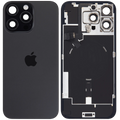 Backcover mit MagSafe Magnet & NFC & Blitz-Flexkabel für iPhone 16 Pro Max (Service Pack) (Schwarz Titanium)