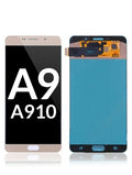OLED-Display ohne Rahmen für Samsung Galaxy A9 (A910 / 2016) (Refurbished: Cosmetic Grade: New) (Gold)