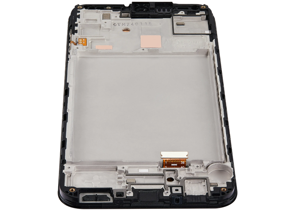 OLED-Display mit Rahmen Compatible für Samsung Galaxy A15 4G (A155 / 2023) / A15 5G (A156 / 2023) (6.36")(Aftermarket Plus) (Alle Farben)