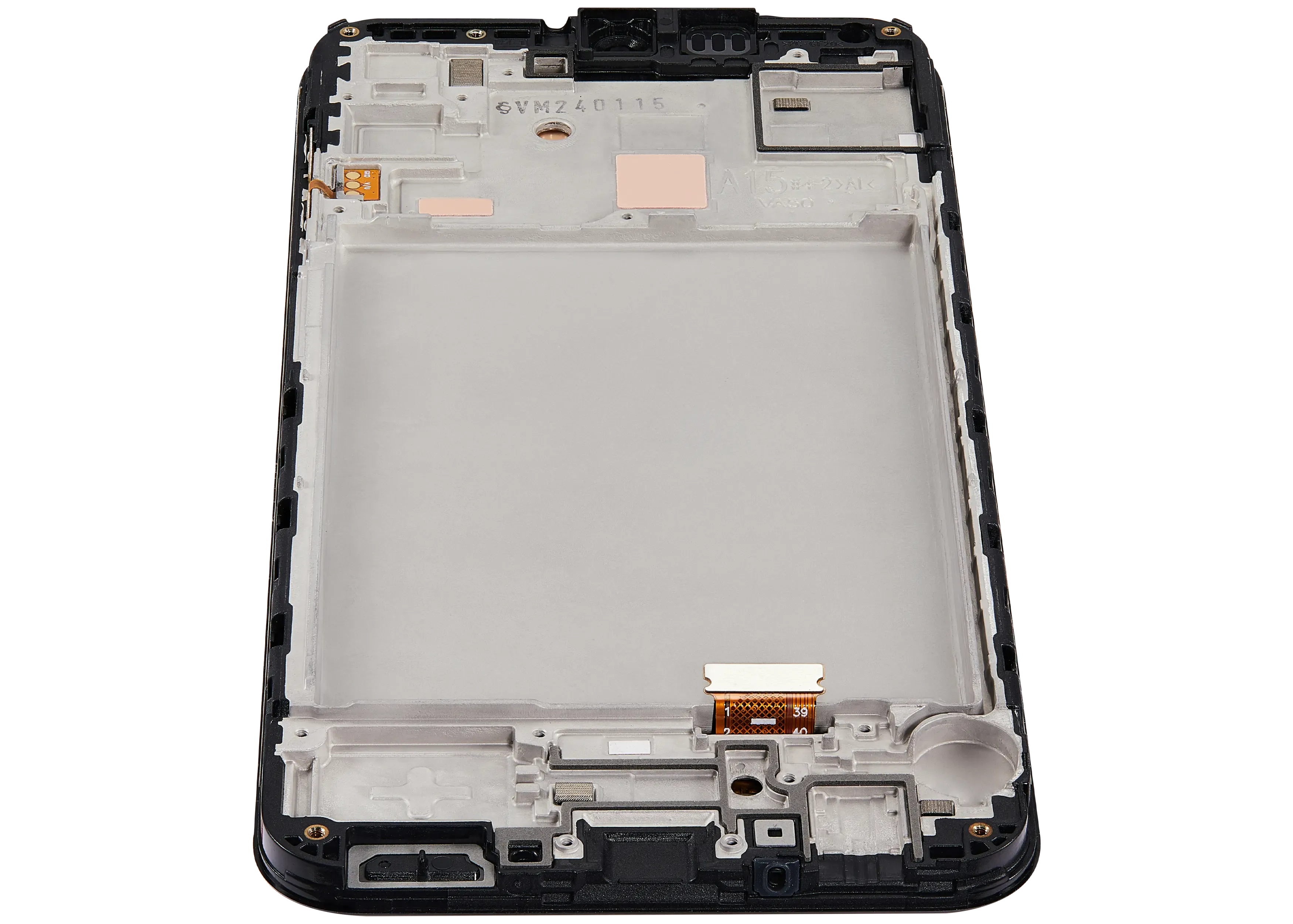OLED-Display mit Rahmen Compatible für Samsung Galaxy A15 4G (A155 / 2023) / A15 5G (A156 / 2023) (6.36")(Aftermarket Plus) (Alle Farben)