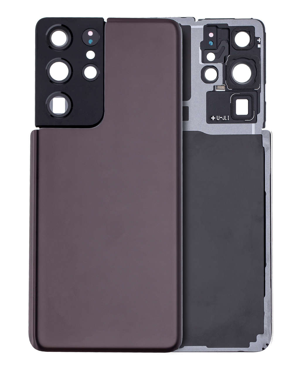 Back Cover with Camera Lens for Samsung Galaxy S21 Ultra (Service Pack) (Phantom Brown)