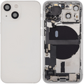 Backcover/Rahmen mit Ladebuchse Flex & Small Parts für iPhone 13 Mini (EU / Global Version) (gebrauchter OEM-Ausbau, Qualität B) (Starlight)