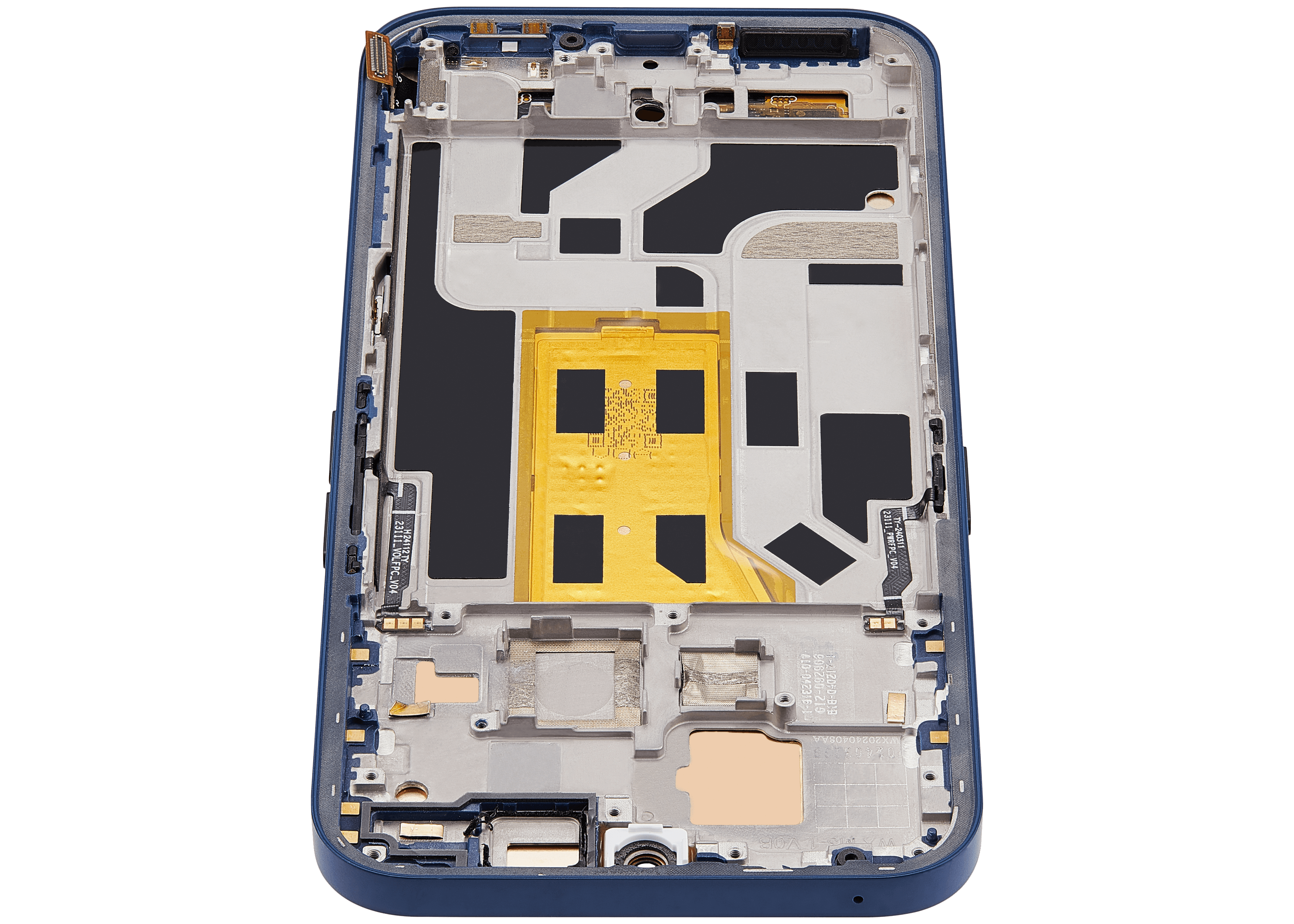 OLED-Display mit Rahmen für Nothing Phone (2a) (Refurbished) (Blau)