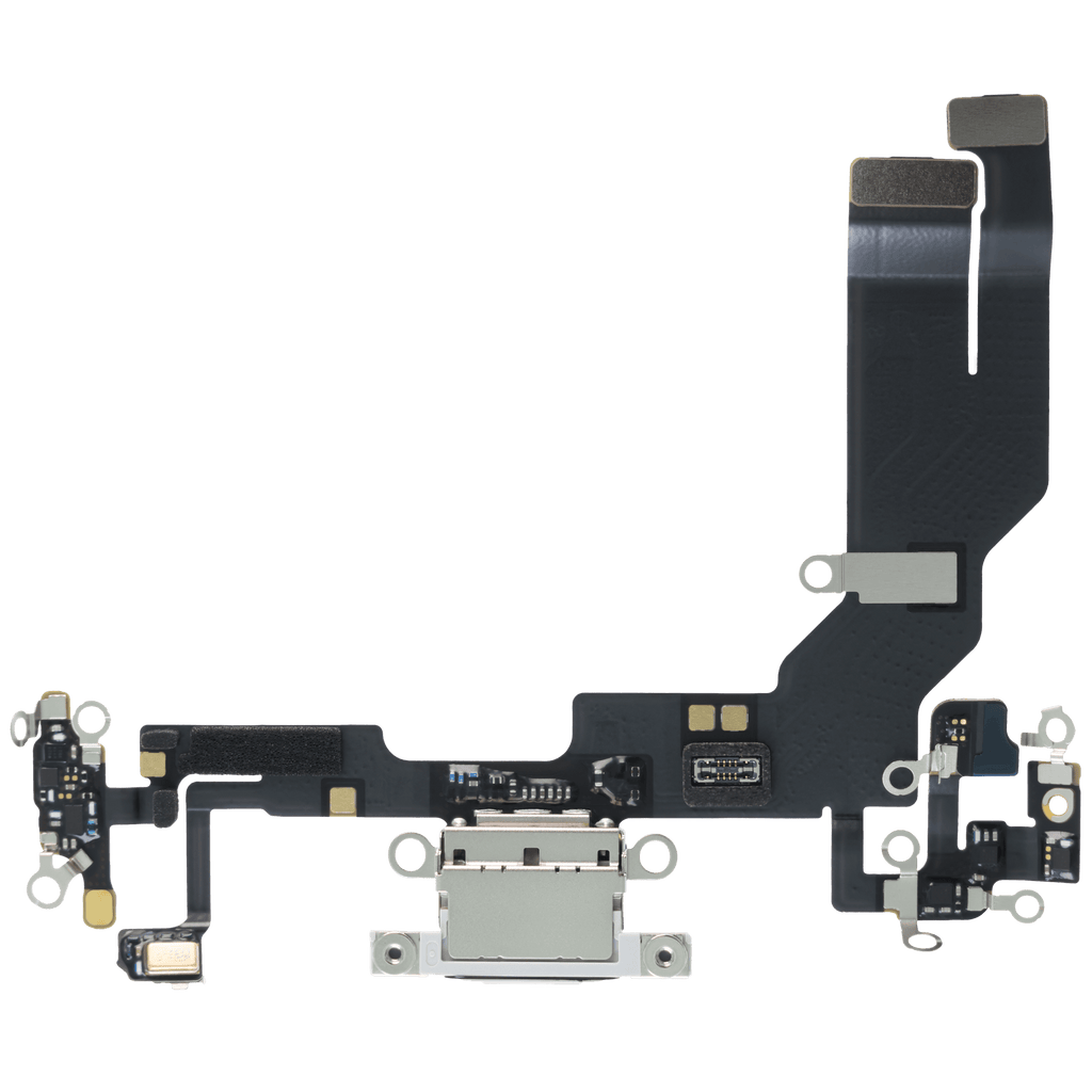 Ladebuchse Flex Cable Compatible für iPhone 17e (Original OEM) (Weiß)