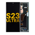 OLED-Display mit Rahmen für Samsung Galaxy S23 Ultra 5G (US & International) (Assembled) (Grün)