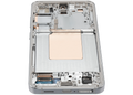OLED-Display mit Rahmen für Samsung Galaxy S24 5G (US & Internationale Version) (Aftermarket Plus) (Jade Green)