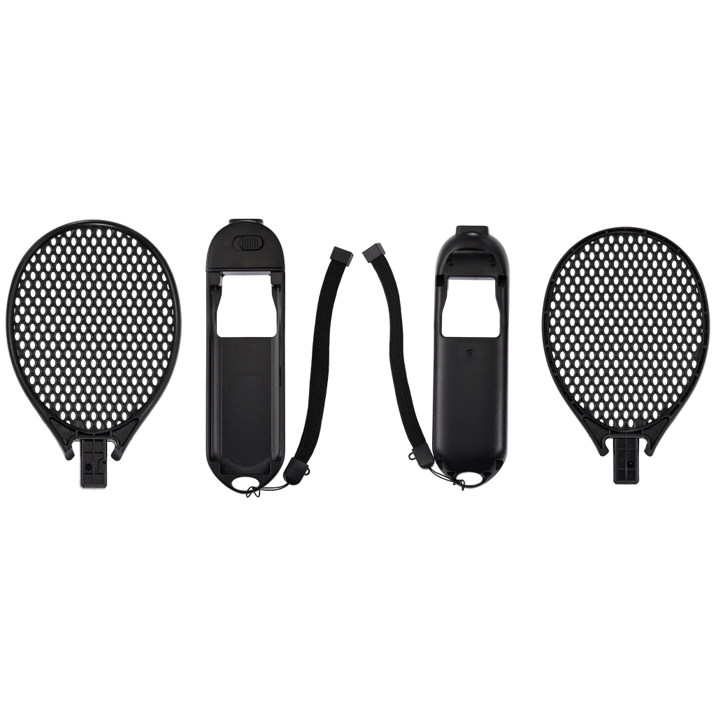 Tennis Racket für Nintendo Switch 2 Joy-Con Controller (Schwarz) (2 Pack)