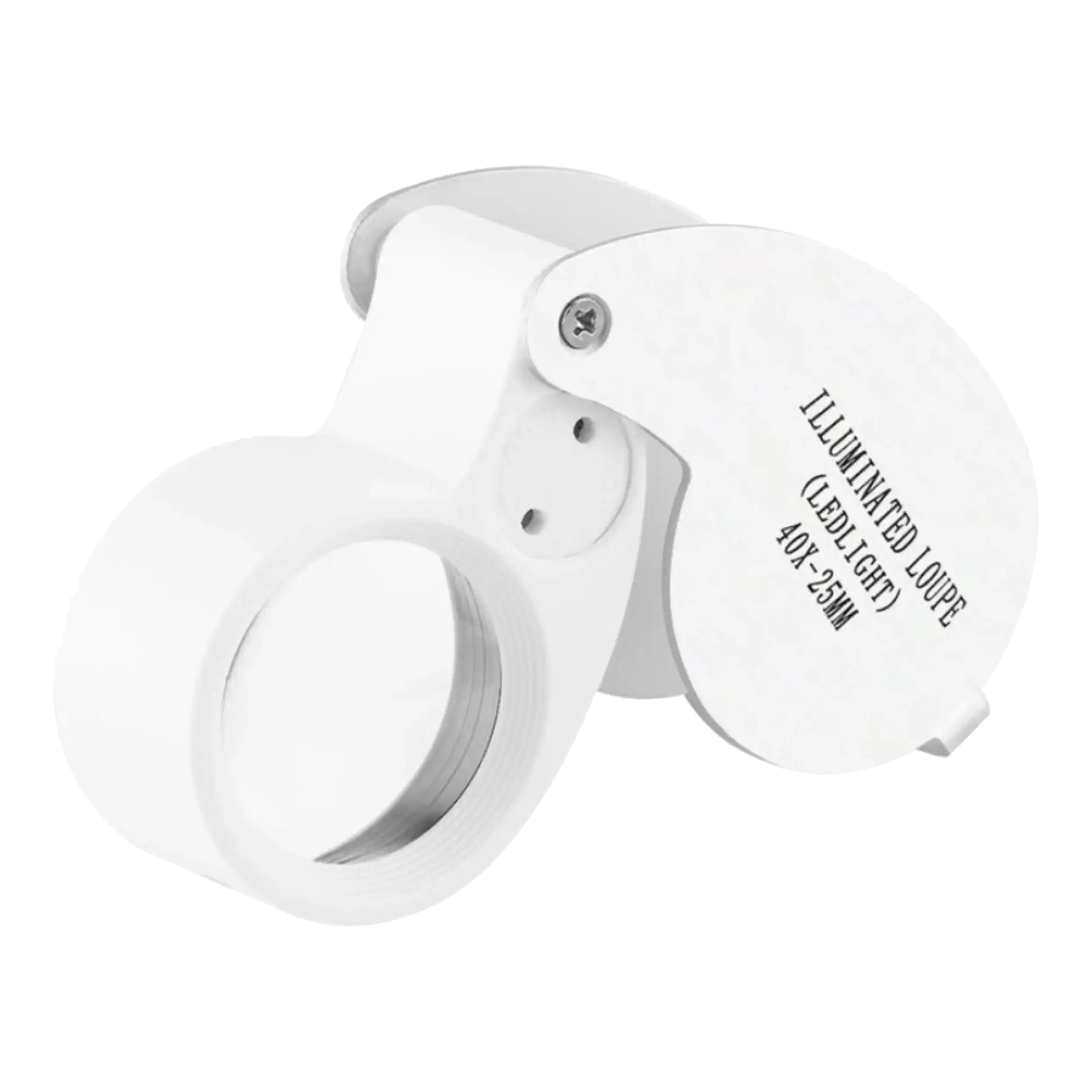 LED-Licht 6-Shaped Vergrößerungs-Lupe (40X25mm)