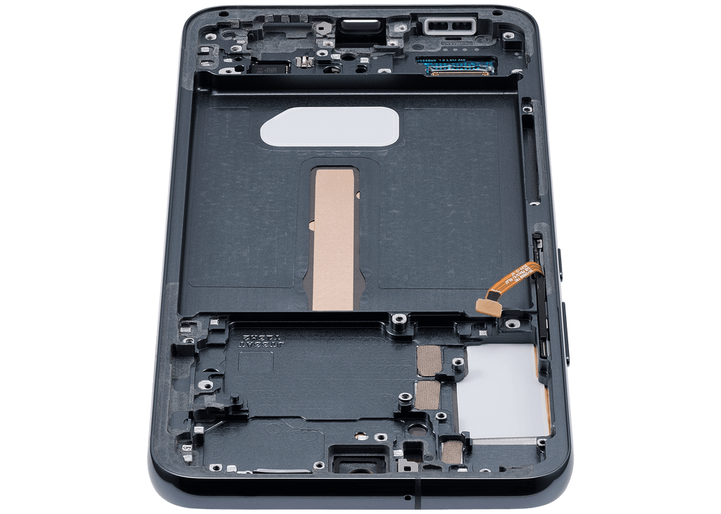 OLED-Display mit Rahmen für Samsung Galaxy S22 Plus 5G (gebrauchter OEM-Ausbau, Qualität A) (Phantom Green)