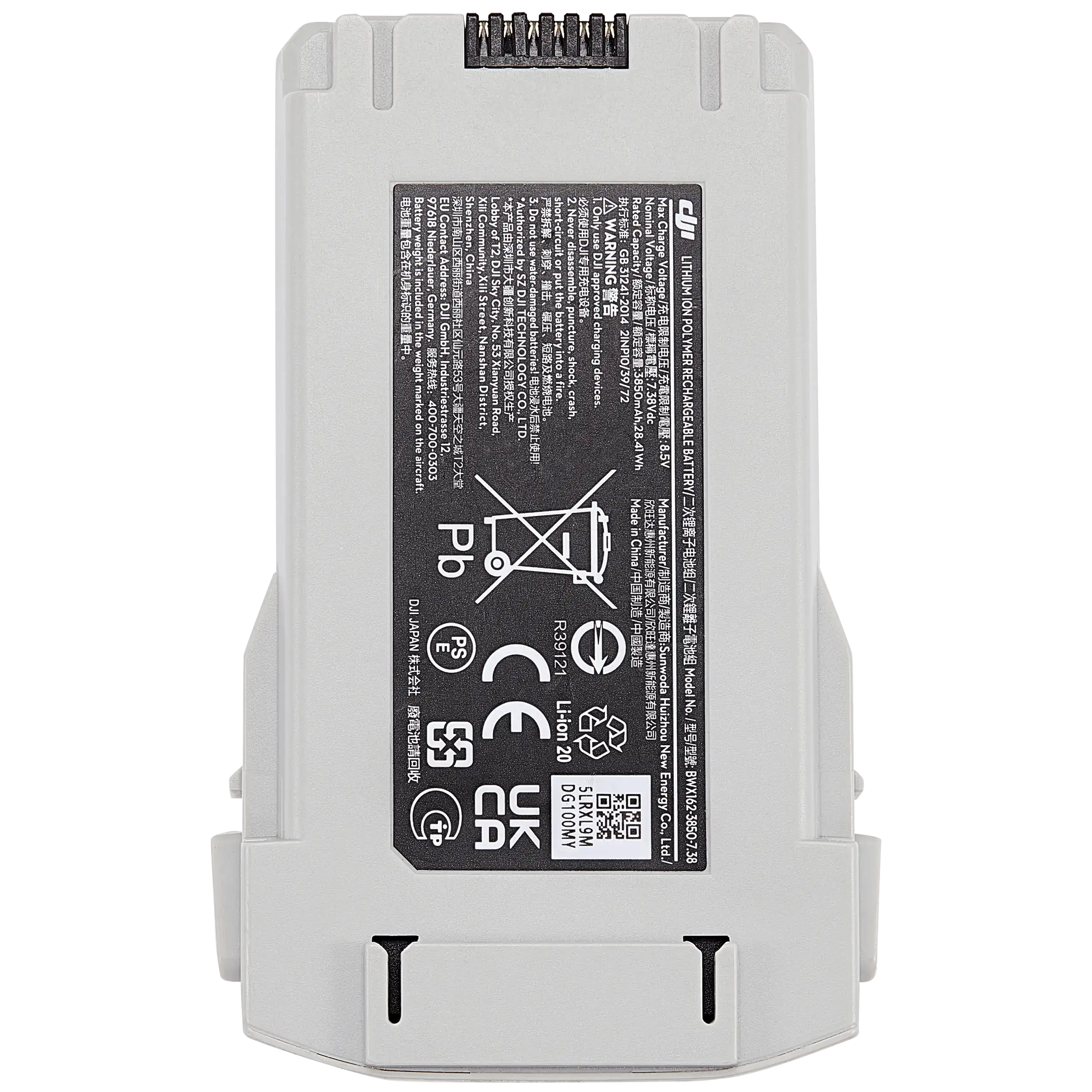 Replacement Akku für DJI Mini 3 Pro (gebrauchter OEM-Ausbau, Qualität A)