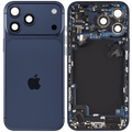 Backcover/Rahmen mit Ladebuchse Flex & Small Parts für iPhone 17 Pro Max (US-Version) (gebrauchter OEM-Ausbau, Qualität C) (Deep Blue)