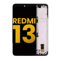 LCD-Display mit Rahmen für Xiaomi Redmi 13 4G/5G, Note 13R (Refurb)