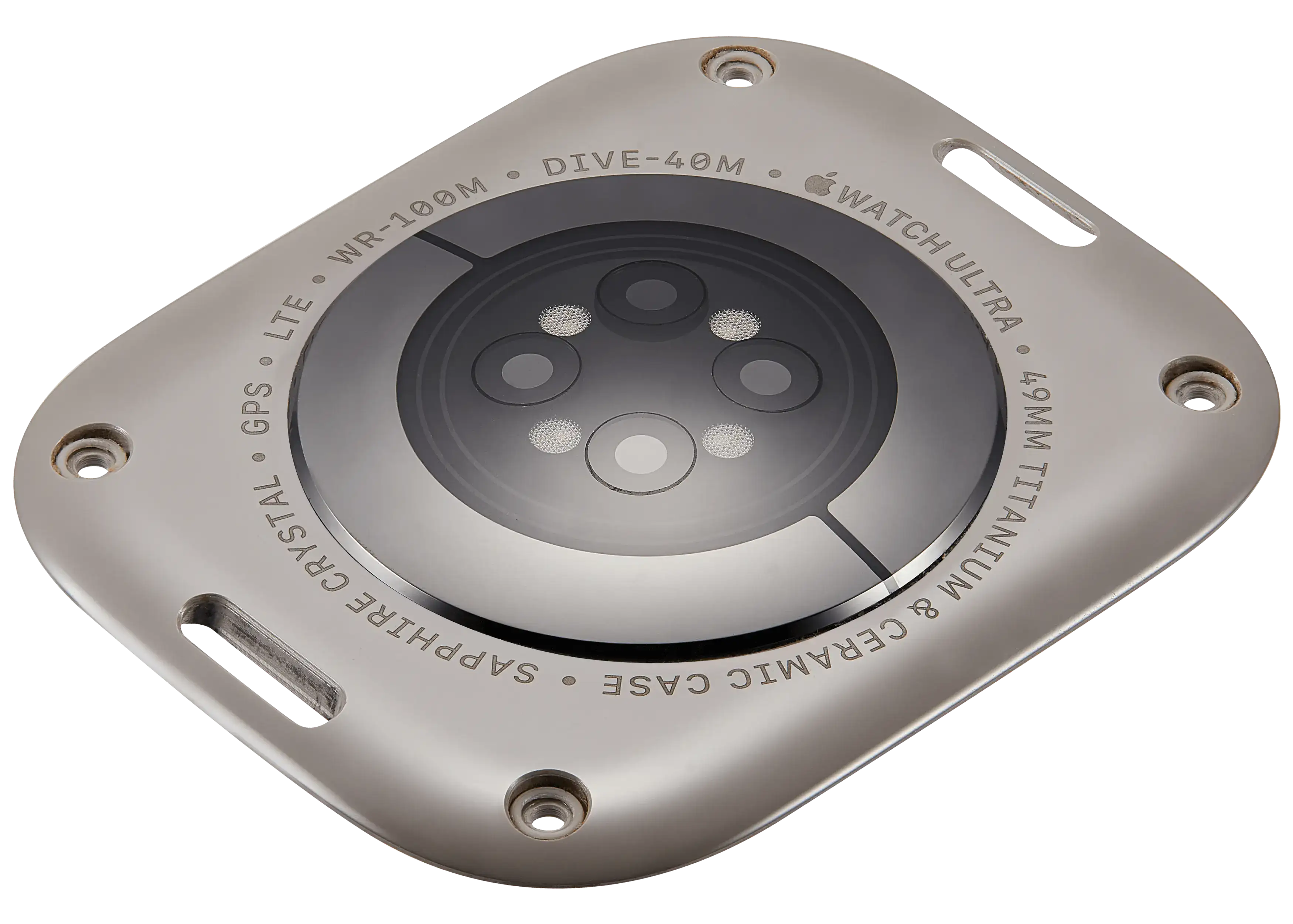 Backcover Assembly für Watch Series Ultra (1st Gen) (49mm) (LET Version) (Natural)
