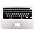 Top Case mit Tastatur für MacBook Air 13 A2681 Silber OEM ISO German