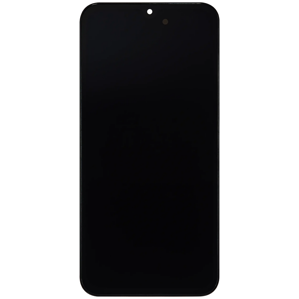 OLED-Display mit Rahmen Compatible für Samsung Galaxy A15 4G (A155 / 2023) / A15 5G (A156 / 2023) (6.36")(Aftermarket Plus) (Alle Farben)