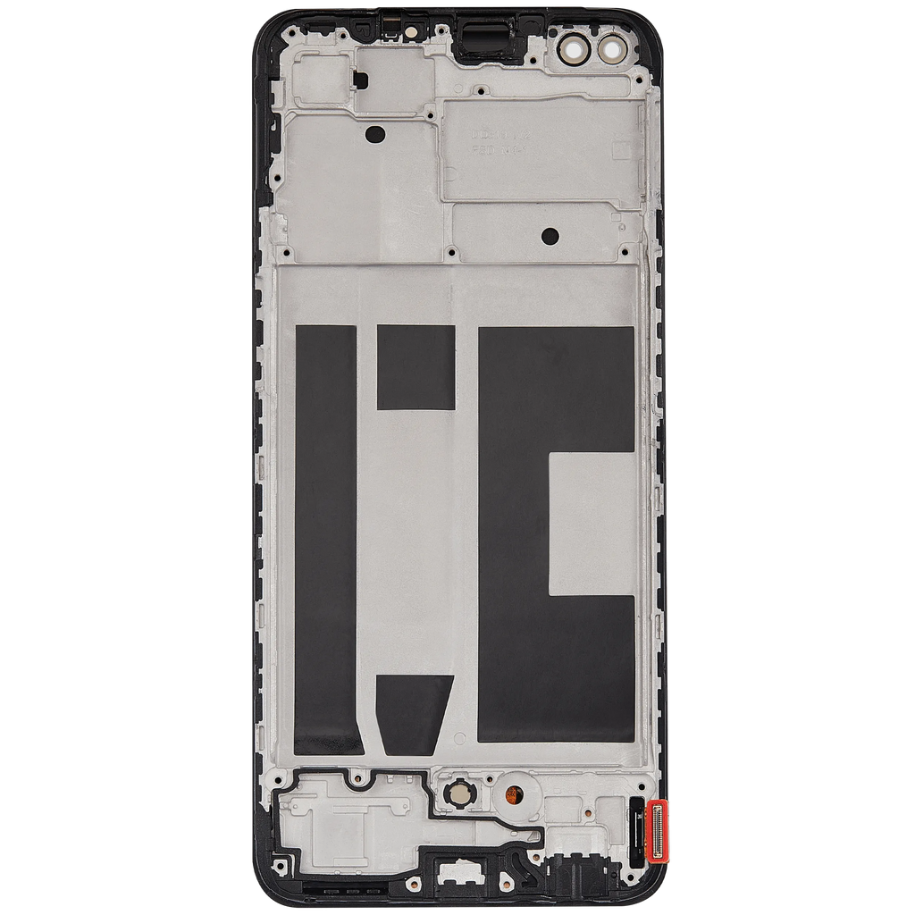 OLED-Display mit Rahmen Compatible für Oppo A93 (2020) (Refurbished) (Alle Farben)