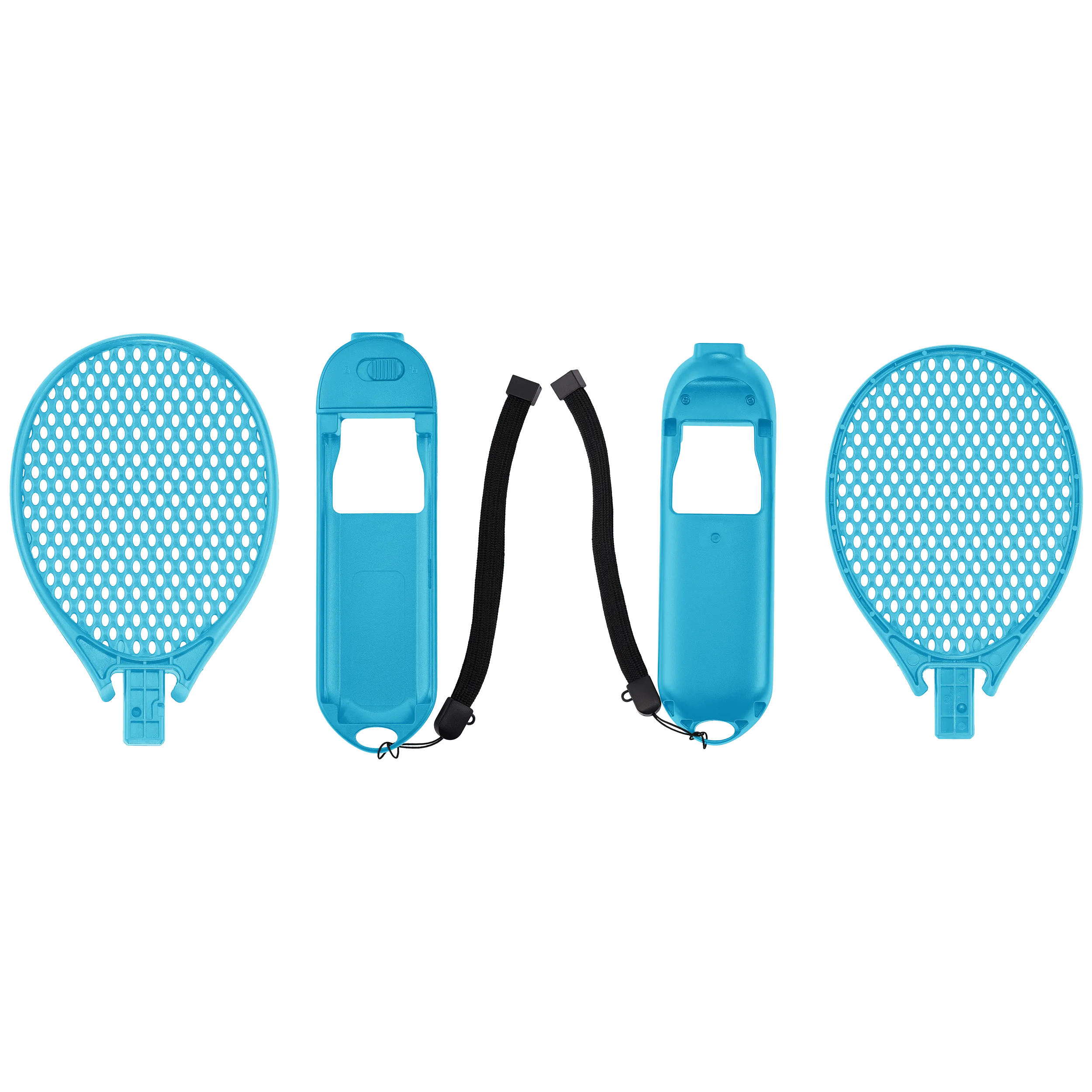 Tennis Racket für Nintendo Switch 2 Joy-Con Controller (Blau) (2 Pack)