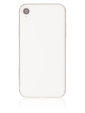 Backcover/Rahmen mit Small Components Pre-Installed für iPhone XR (gebrauchter OEM-Ausbau, Qualität A) (Weiß)
