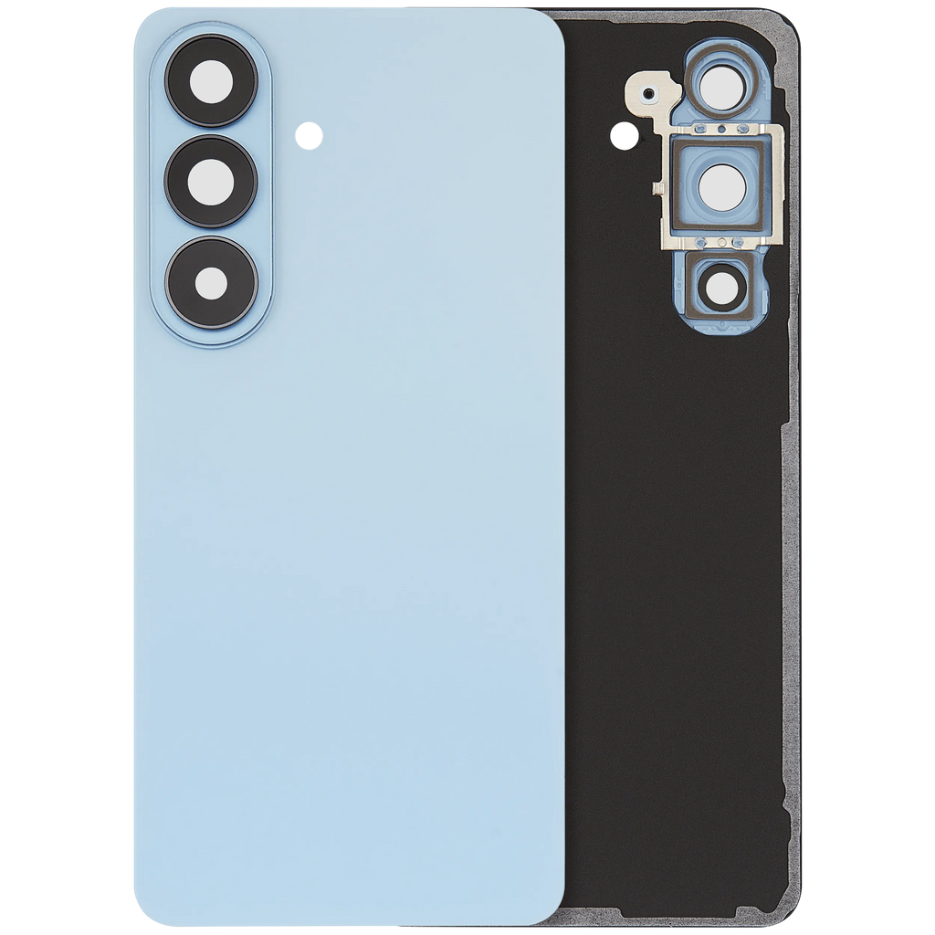 Backcover Glass mit Camera Lens für Samsung Galaxy S26 (Aftermarket Plus) (Sky Blue)