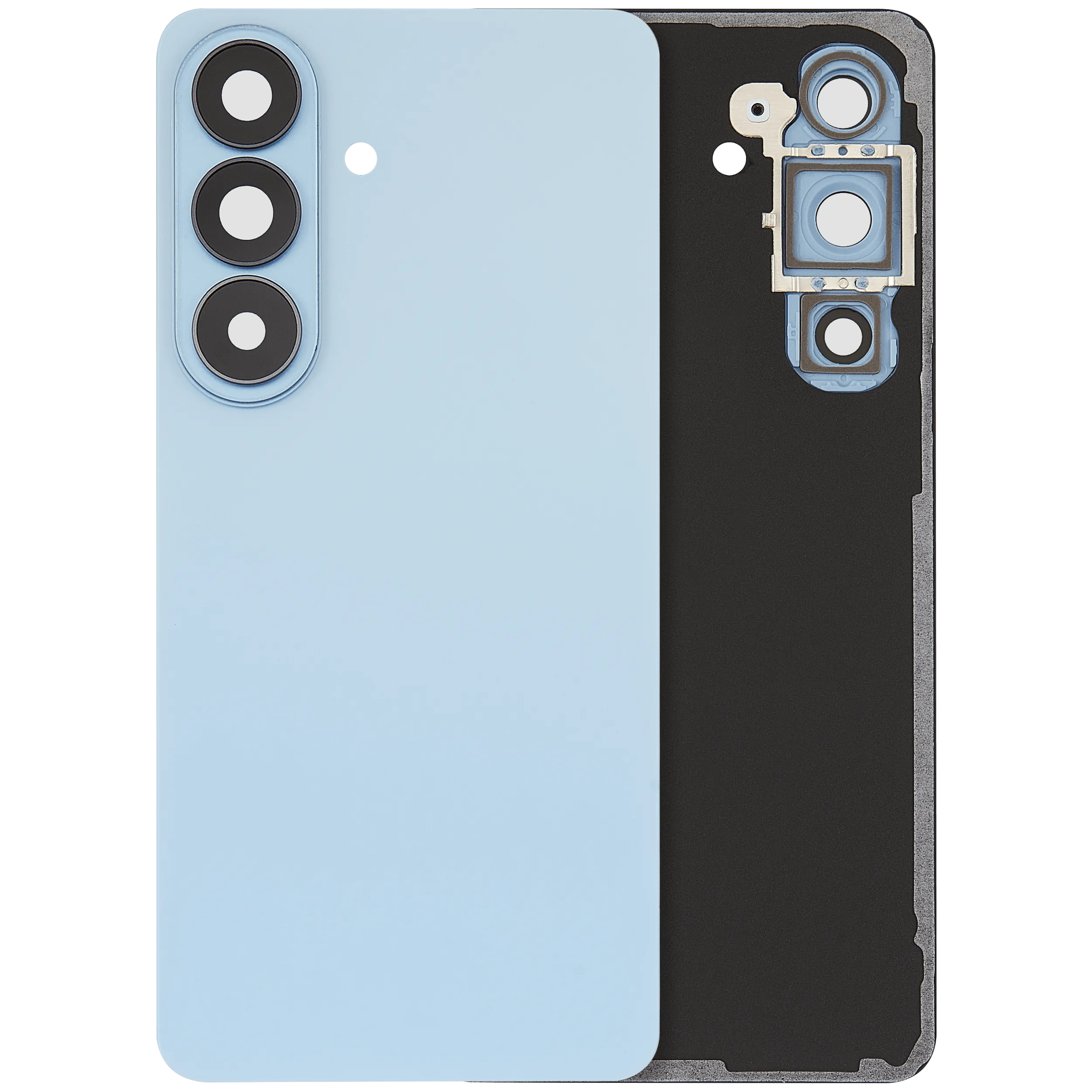 Backcover Glass mit Camera Lens für Samsung Galaxy S26 (Aftermarket Plus) (Sky Blue)
