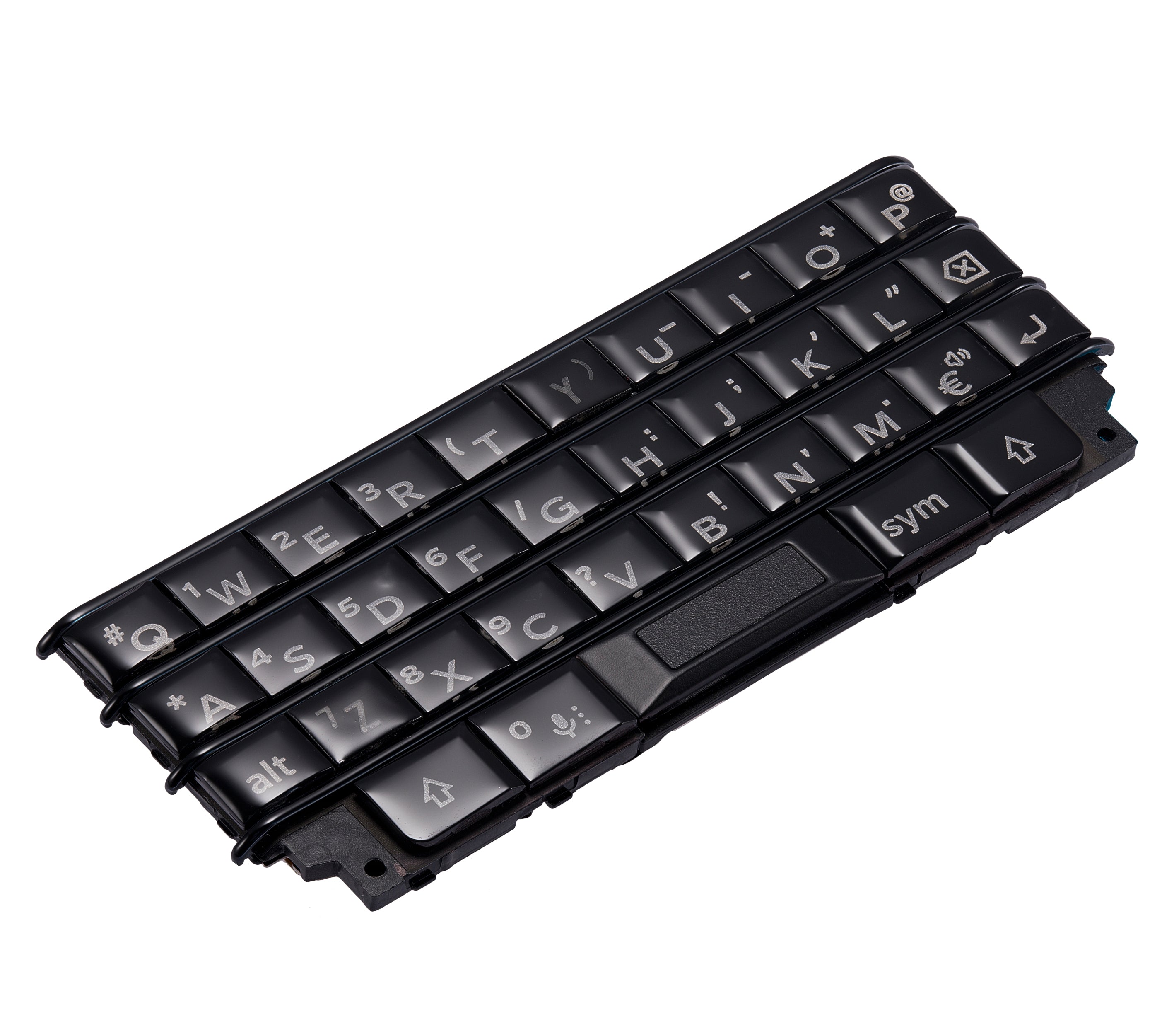 Tastatur für BlackBerry KEYone (Schwarz)