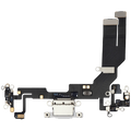 Ladebuchse-Flexkabel für iPhone 16e (Premium) (Weiß)