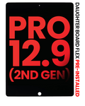 LCD-Display + Flex für iPad Pro 12.9 2.Gen 2017 Schwarz Aftermarket Plus