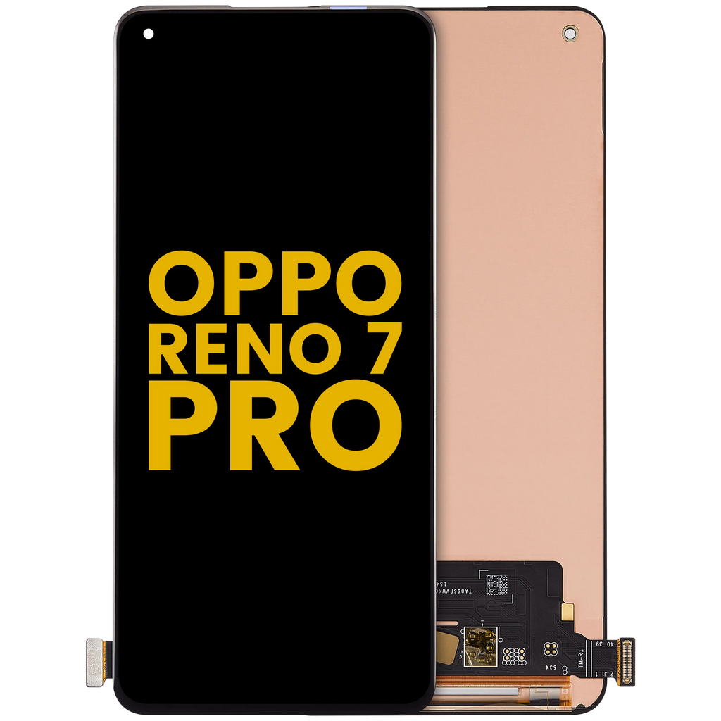 OLED-Display ohne Rahmen für Oppo Reno 7 Pro (2021) (Refurbished) (Alle Farben)