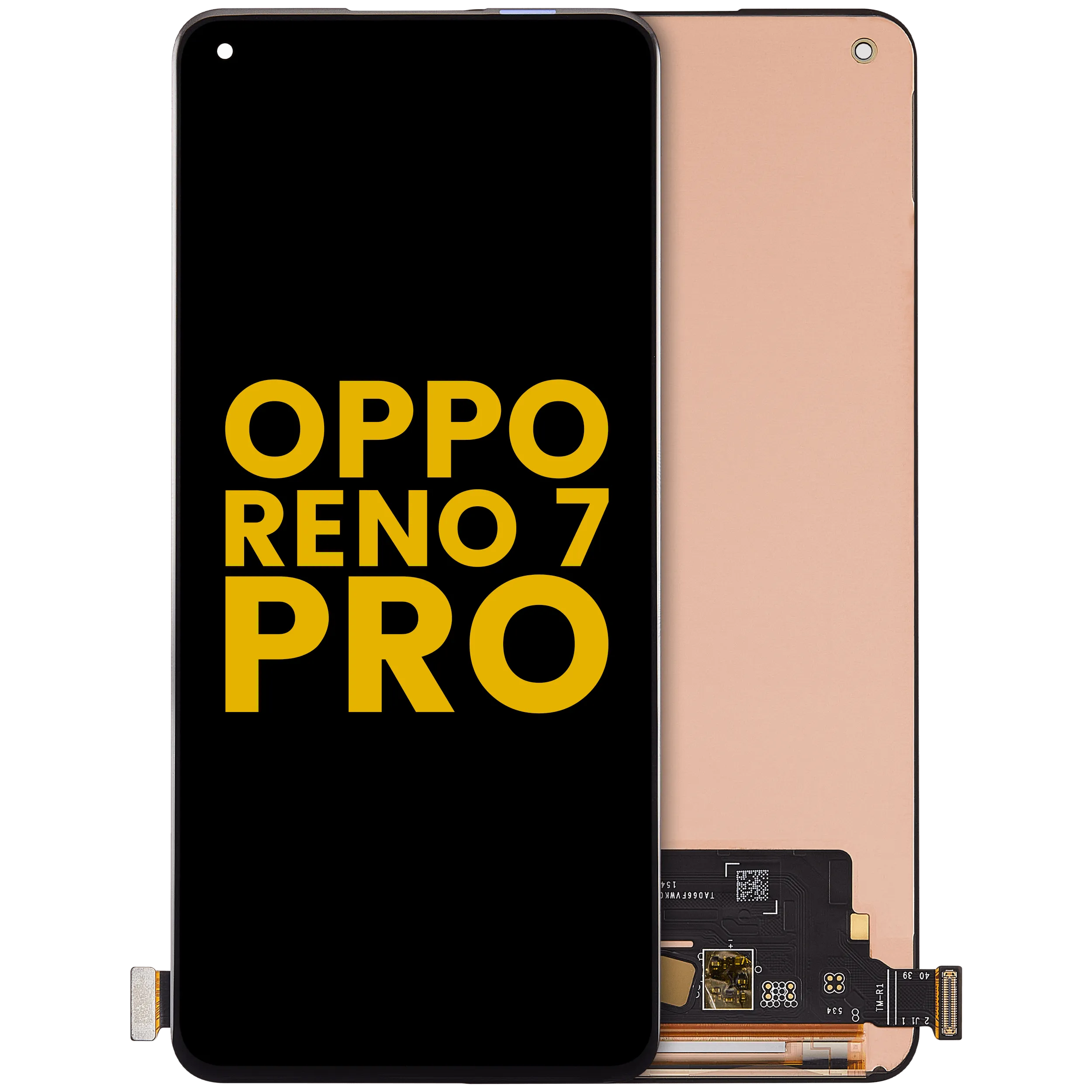 OLED-Display ohne Rahmen für Oppo Reno 7 Pro (2021) (Refurbished) (Alle Farben)