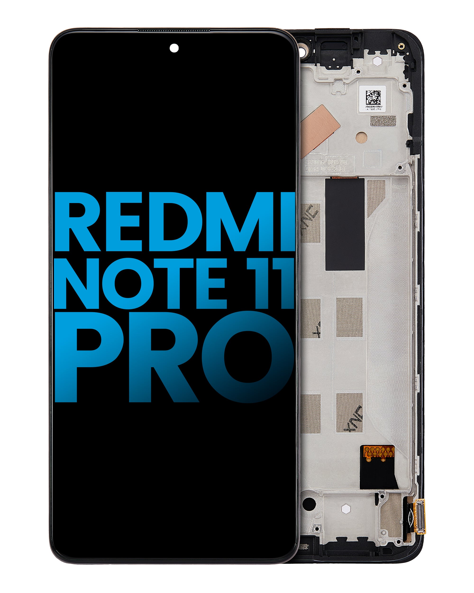 LCD Display with Frame for Xiaomi Redmi Note 11 Pro / Note 11 Pro 5G / Xiaomi Poco X4 Pro 5G / Redmi Note 11E Pro (Aftermarket: Incell) (All Colors)