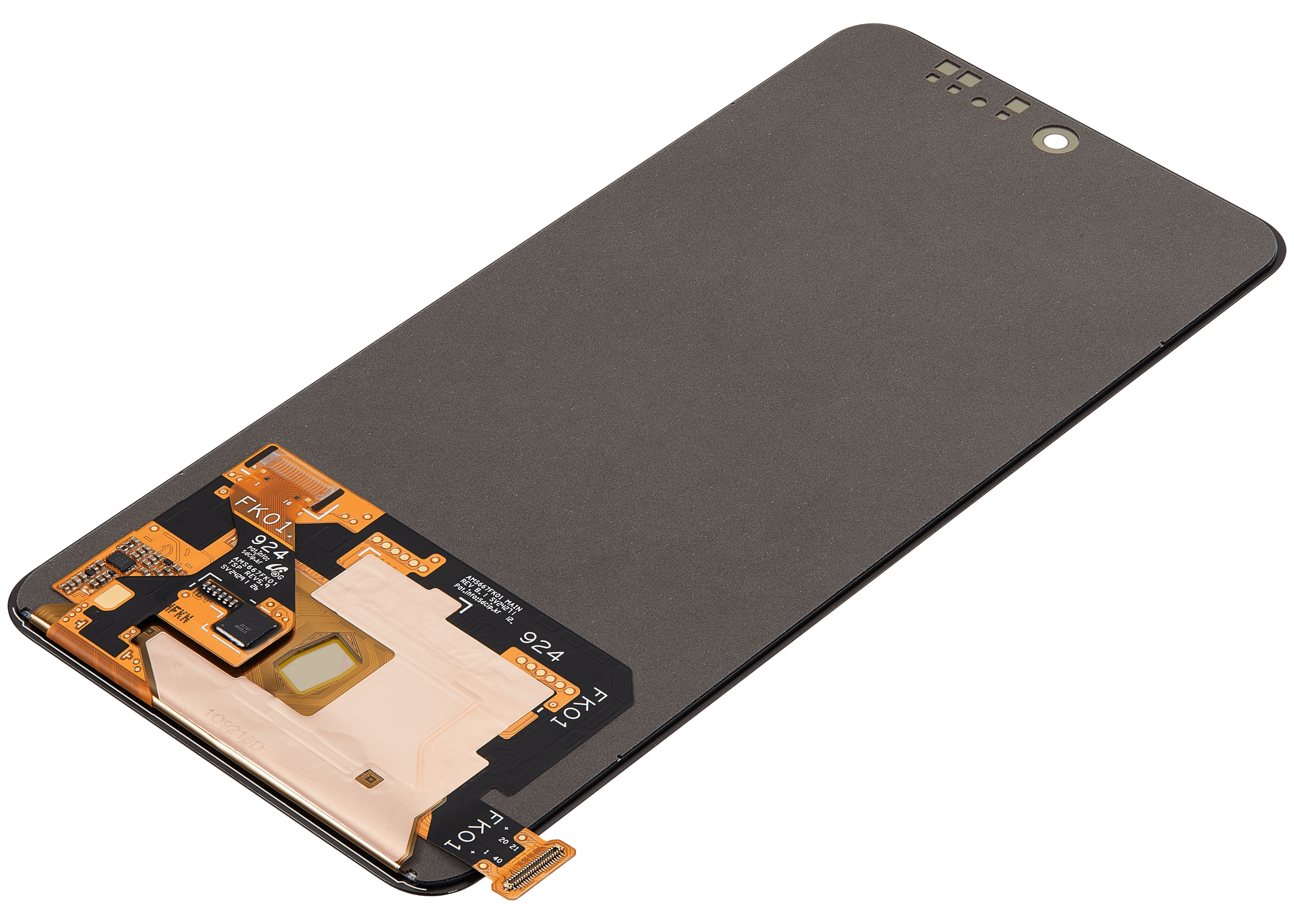 OLED-Display ohne Rahmen Compatible für Vivo S18e / Y200 5 G / Y200 E/ T3/ Y100 4G/ V40 SE 5G / V30 lite 5G / V30 lite 4G / V30 SE (Refurbished) (Alle Farben)