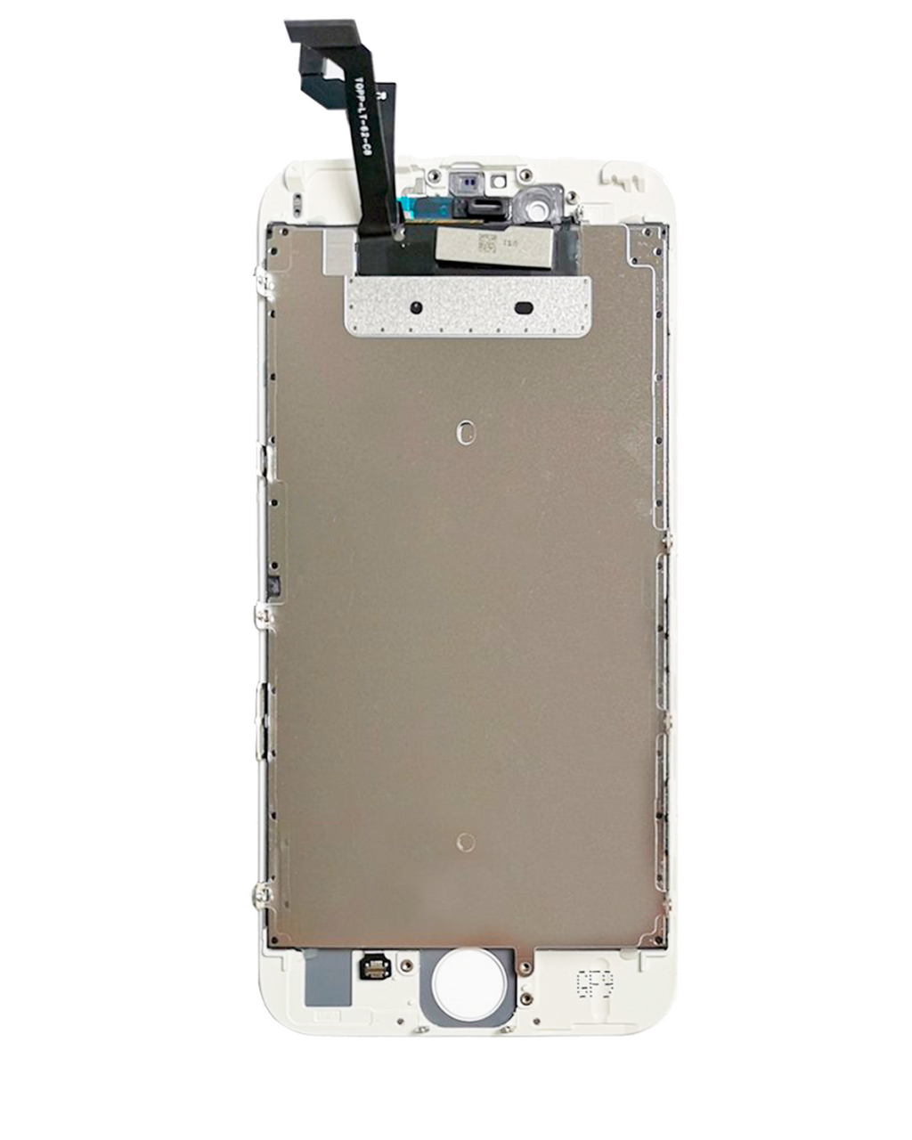 LCD-Display mit Stahlplatte für iPhone 6S (Aftermarket Pro: XO7 Incell) (Weiß)