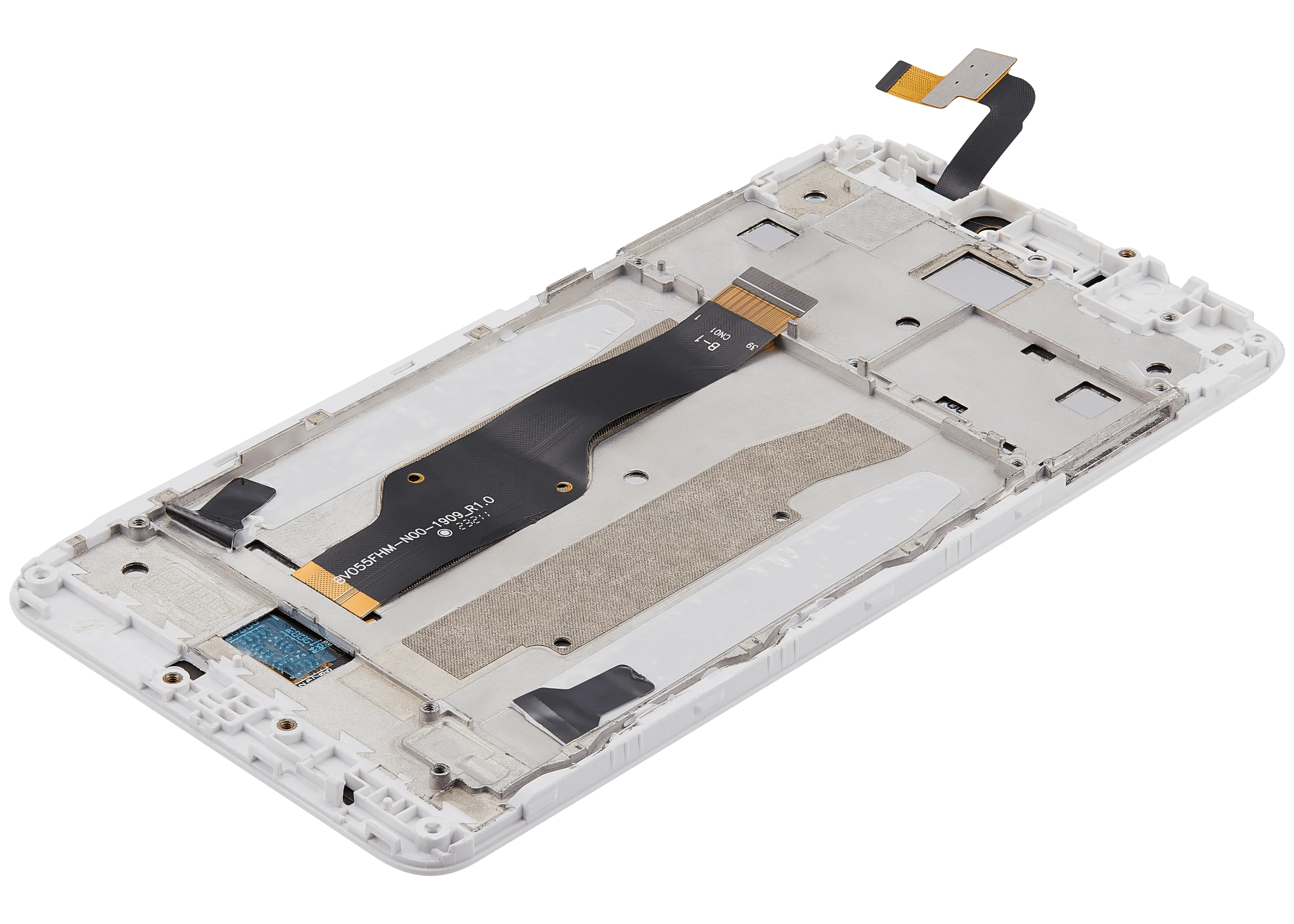 LCD-Display mit Rahmen für Xiaomi Redmi Note 4x (Aftermarket Plus) (Weiß)