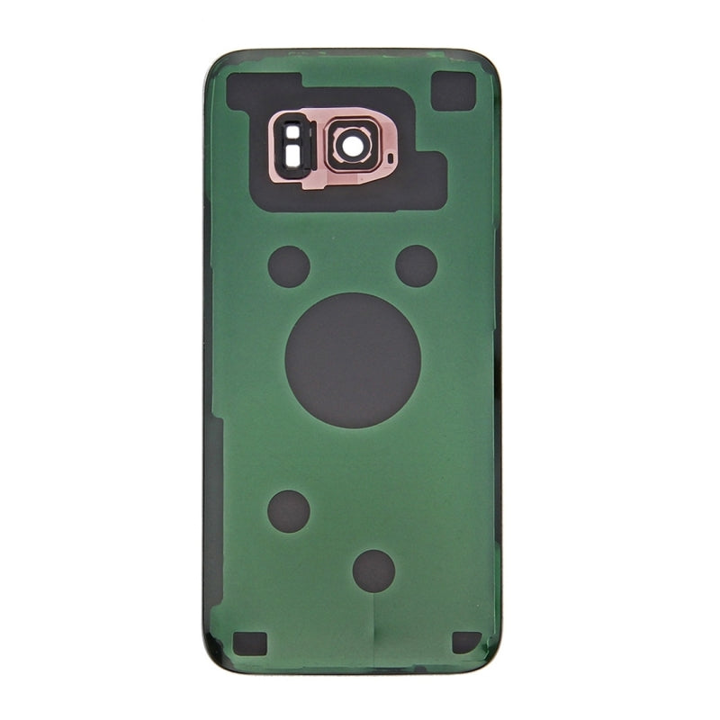 Backcover Glass mit Camera Lens für Samsung Galaxy S7 Edge (Service Pack) (Rose Pink)